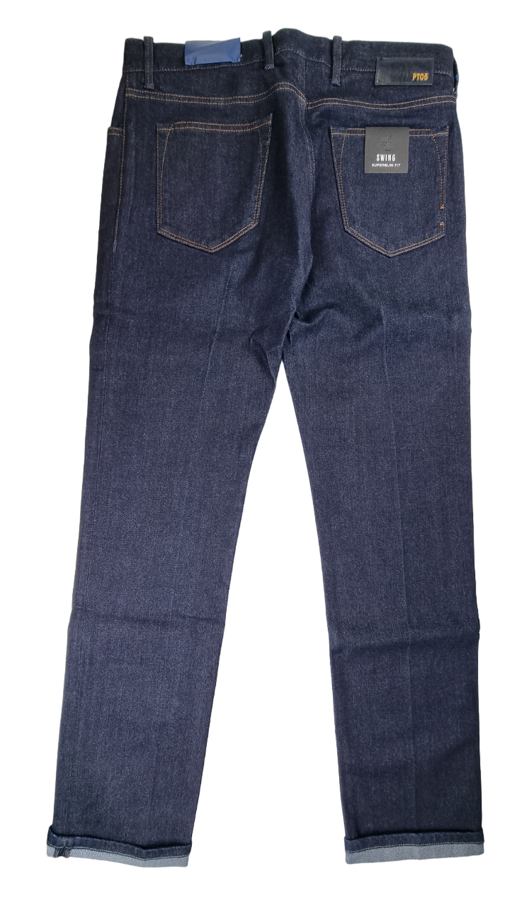 Jeans uomo PT 05 - Denim scuro super slim fit