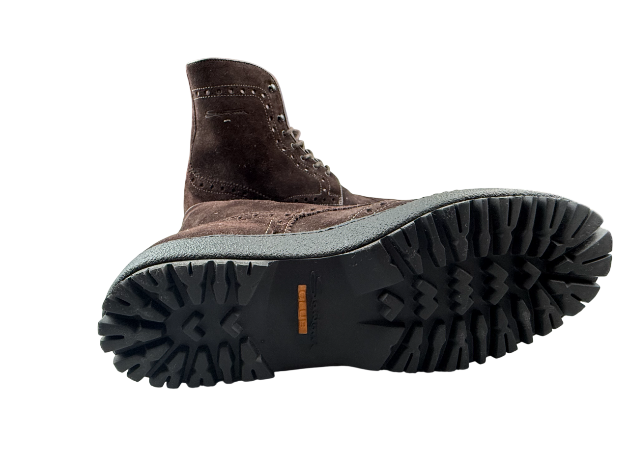 Scarpa Uomo Santoni - Stivaletti Stringati