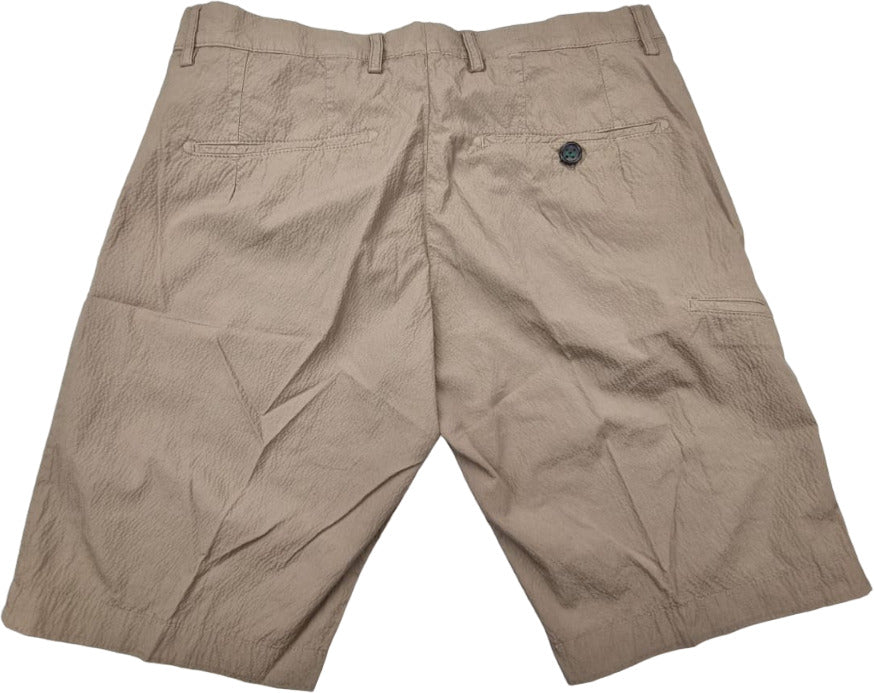 BerWich Men's Bermuda Shorts - Hammered - Walnut