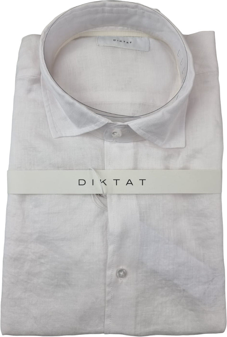 DIKTAT Men's Shirt - Solid Color - Linen