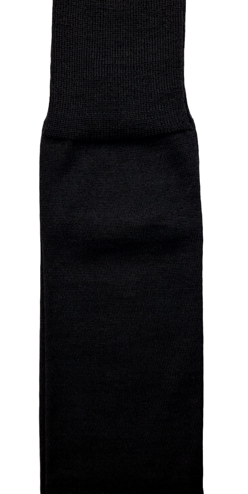 Calze lunghe nere Gallo da uomo, tinta unita, in tessuto morbido, perfette per un look elegante e casual.