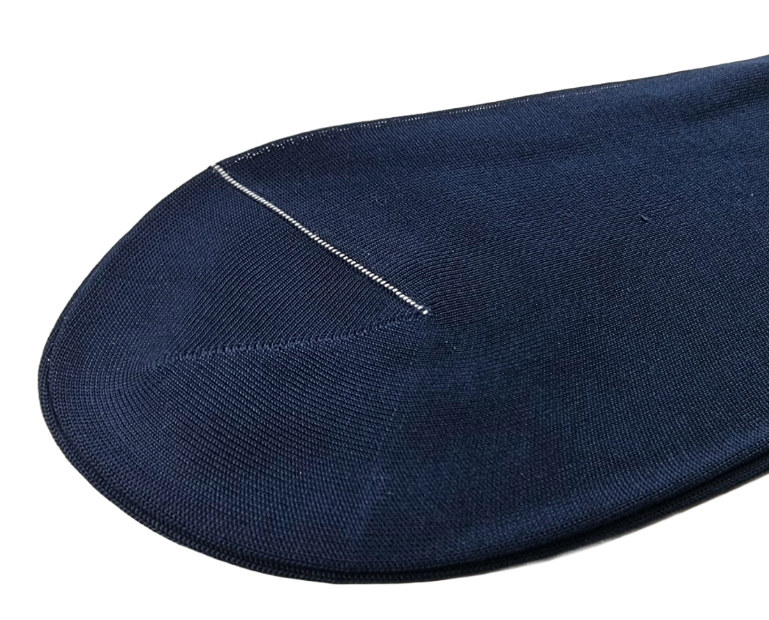 Calze lunghe Uomo Gallo - Tinta unita Blu oltremare