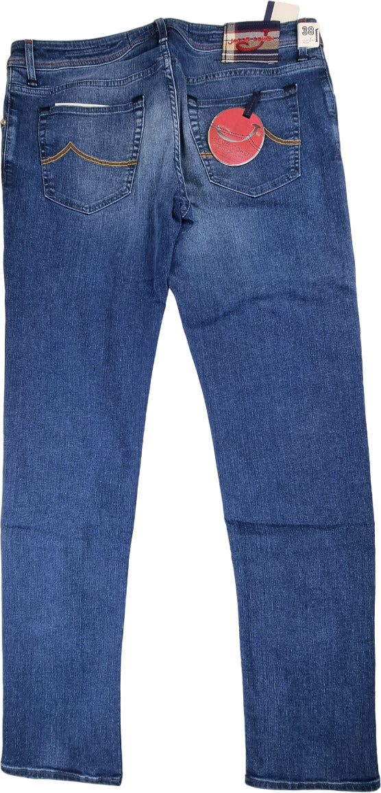 Jeans uomo Jacob Cohen - 5 tasche indaco naturale
