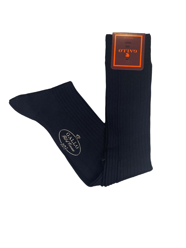 Long Rooster Socks for Men - Black