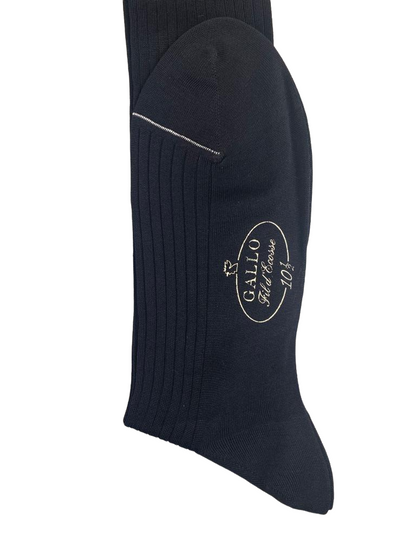 Long Rooster Socks for Men - Black
