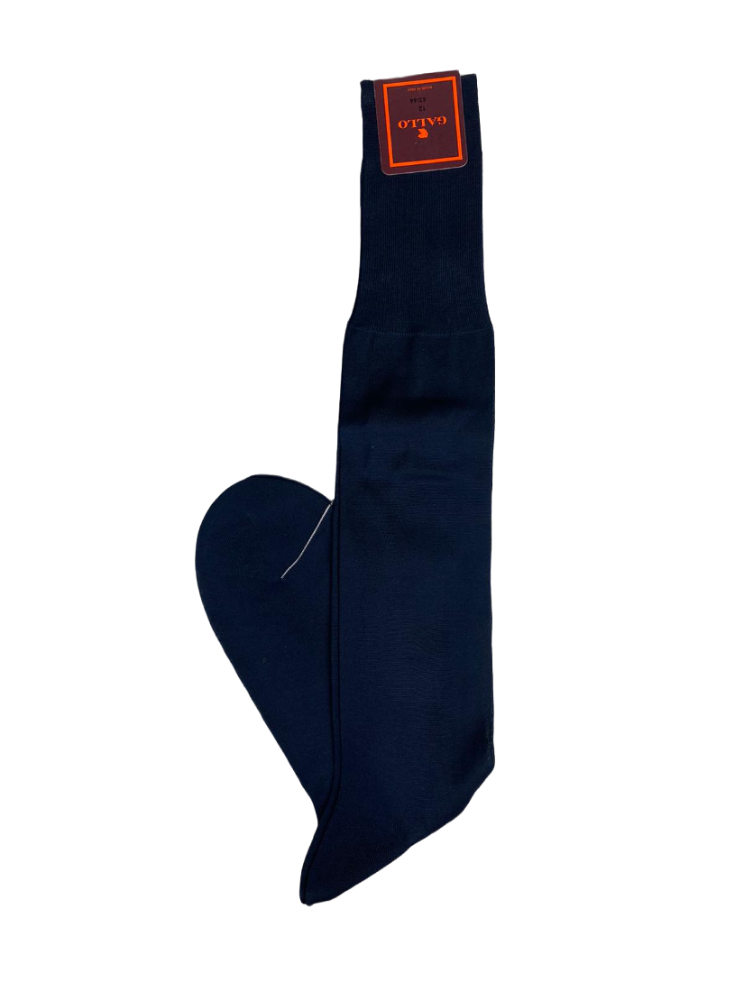 Gallo Men's Long Socks - Solid Blue