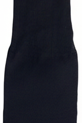 Men's Long Socks - Rooster - Solid Color Black