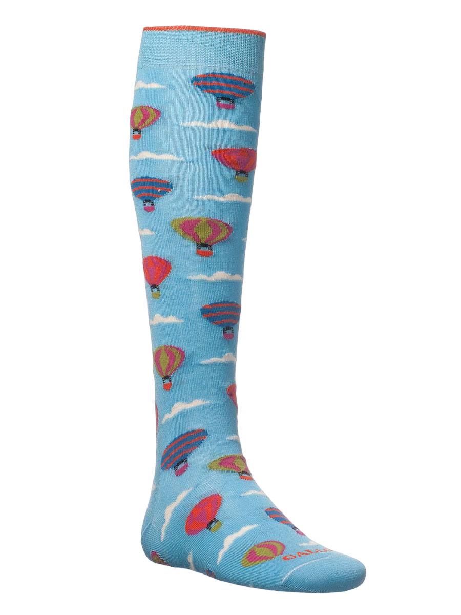 Calze Lunghe Uomo - Gallo - Fantasia mongolfiera - Aria
