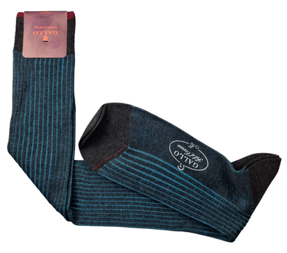 Calze lunghe uomo Gallo - Coste grafite