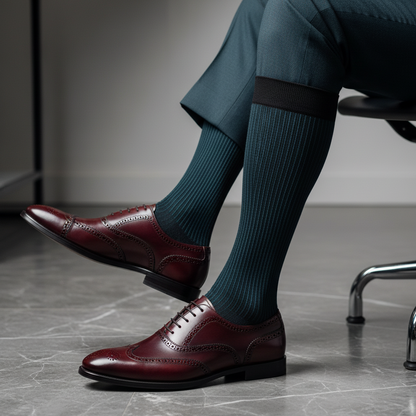 Calze lunghe uomo Gallo - Coste grafite