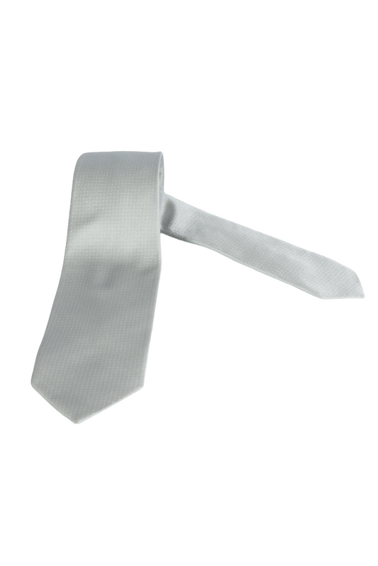 Barba Men's Tie - Pearl Grey