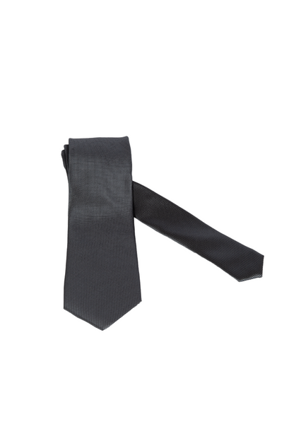 Couture men's tie - grey background pattern