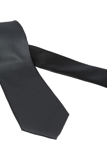 Couture men's tie - grey background pattern