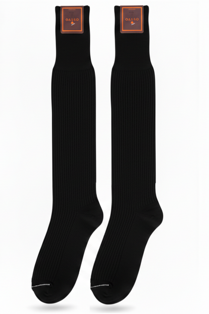 Long Rooster Socks for Men - Black