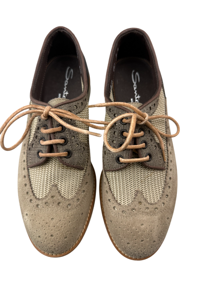 Scarpa Uomo Santoni - Derby Brogue Rondine