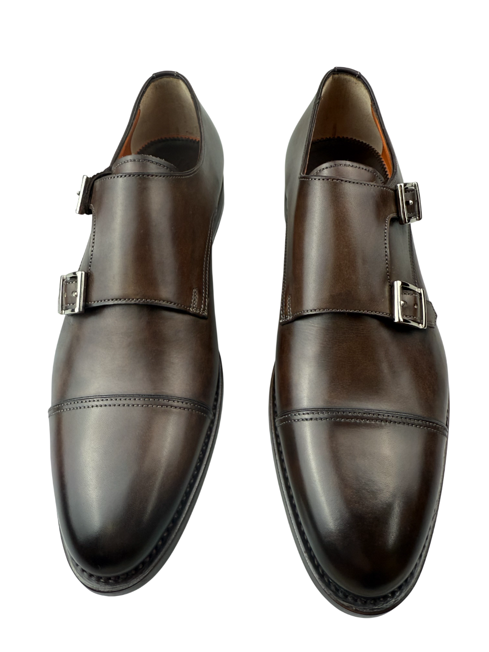 Scarpa Uomo Santoni - Double Monk Strap