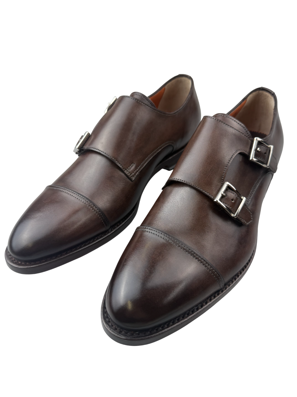 Scarpa Uomo Santoni - Double Monk Strap