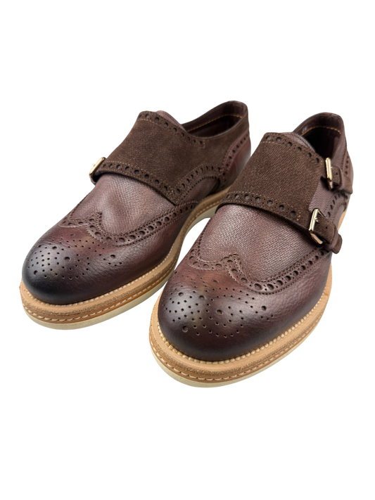 Scarpe Uomo Santoni - Double MonkStrap doppia fibbia