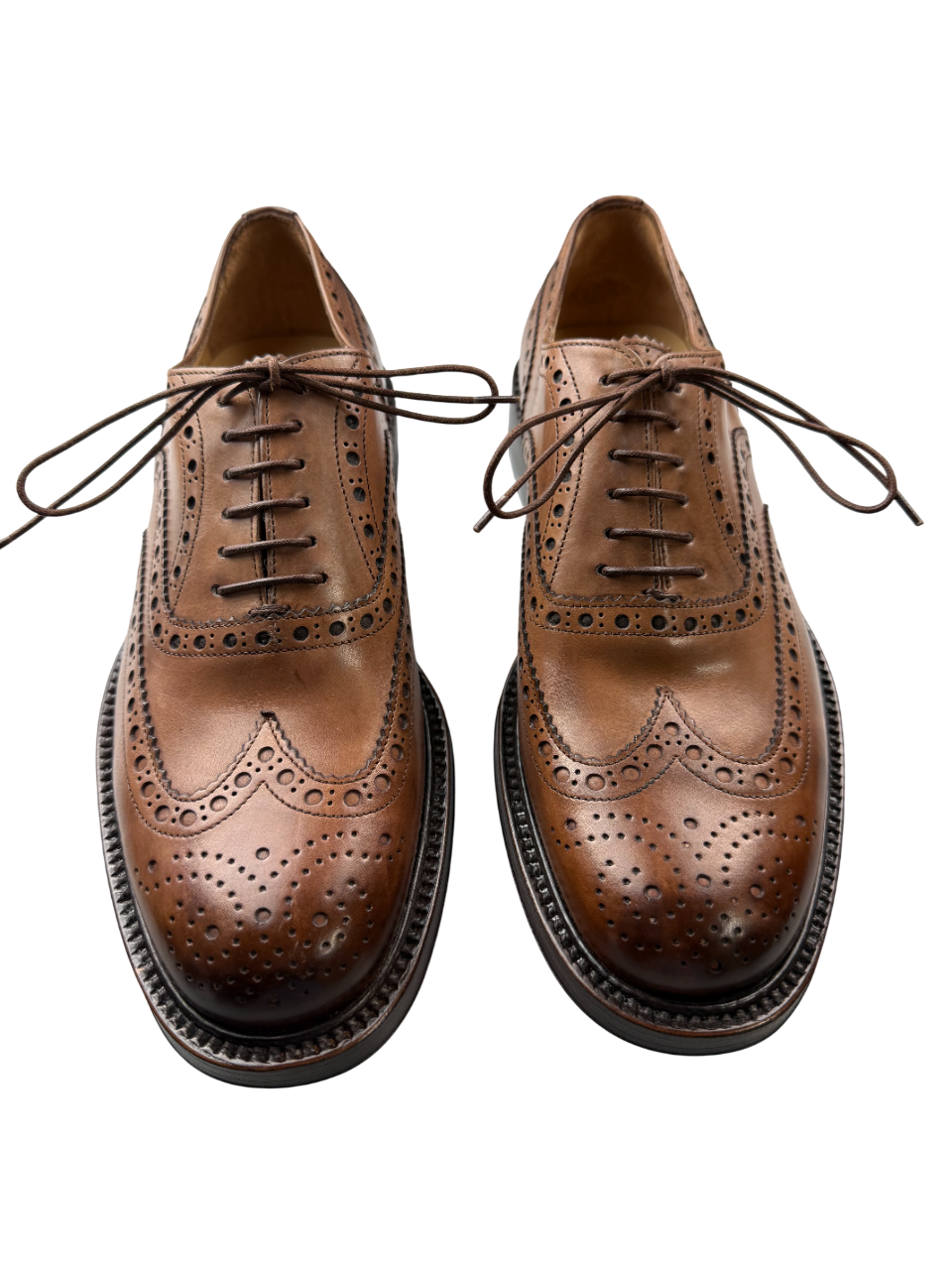 Scarpa Uomo Santoni - Derby Brogue Rondine
