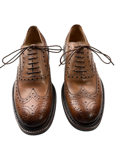 Scarpa Uomo Santoni - Derby Brogue Rondine