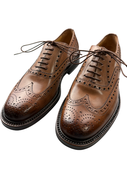 Scarpa Uomo Santoni - Derby Brogue Rondine