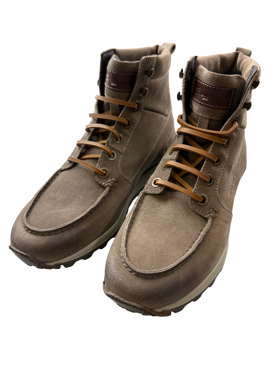 Scarpa Uomo Santoni - Scarponcino Stringato