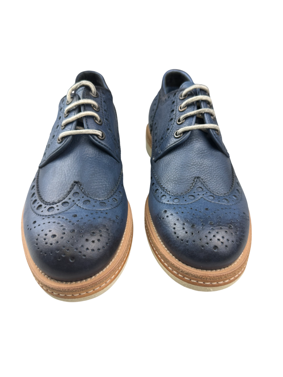 Scarpa Uomo Santoni - Derby Brogue Rondine