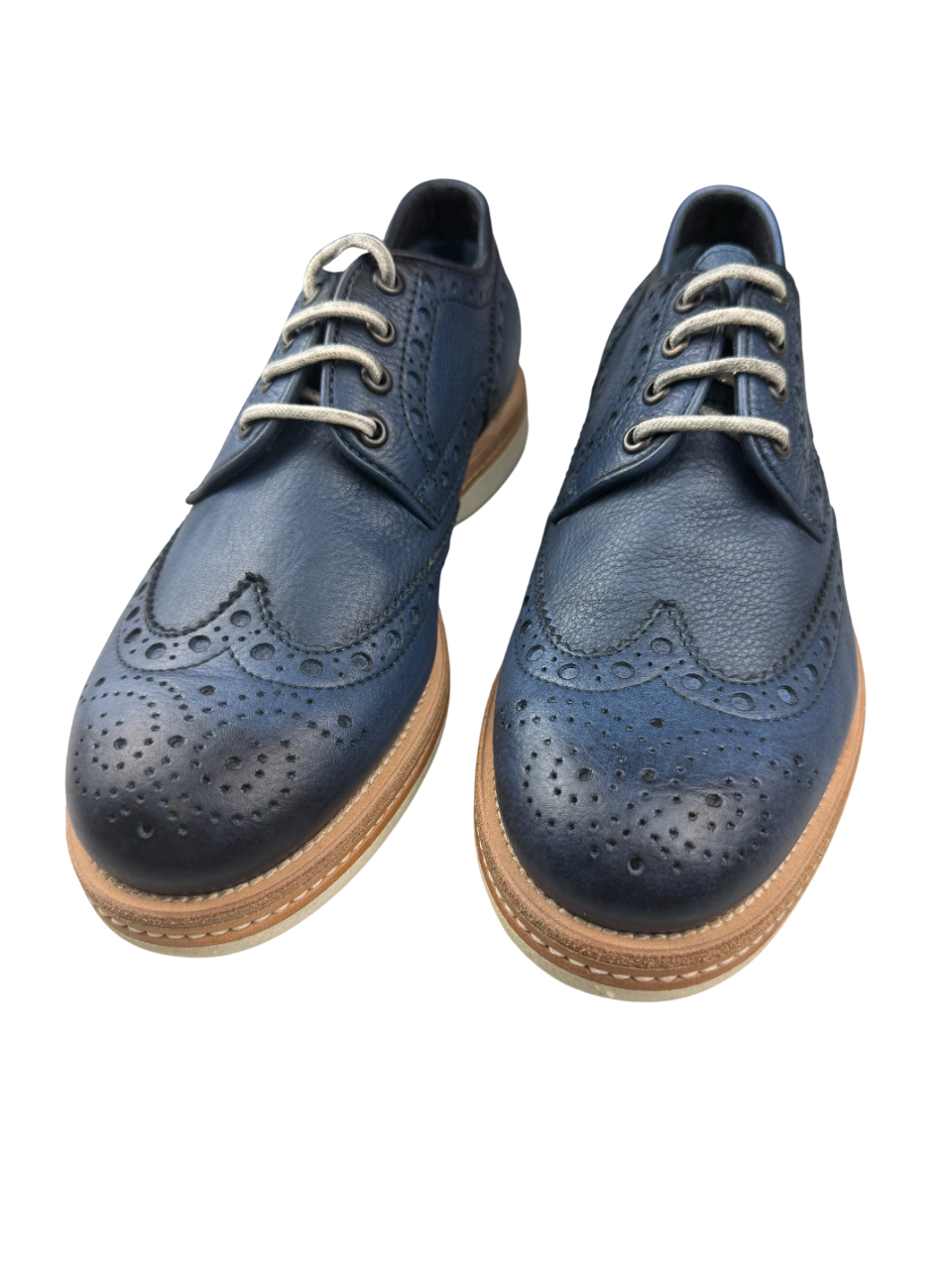 Scarpa Uomo Santoni - Derby Brogue Rondine