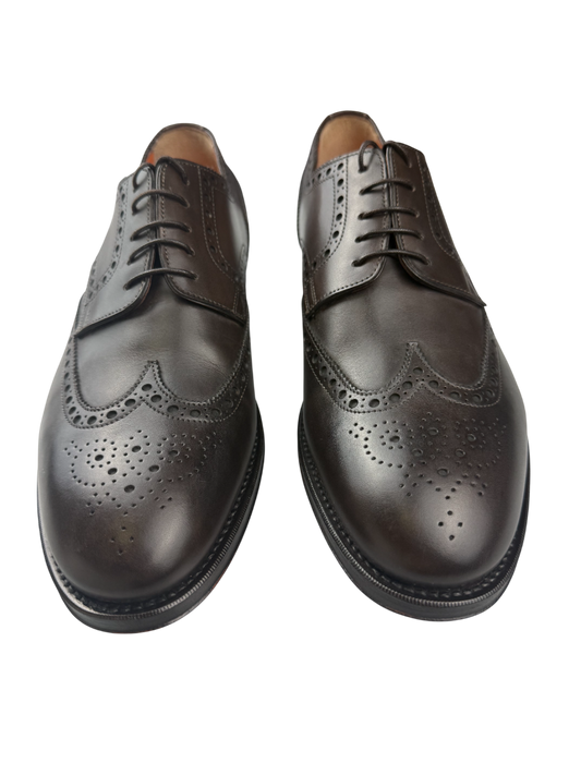 Scarpa Uomo Santoni - Derby Brogue Rondine