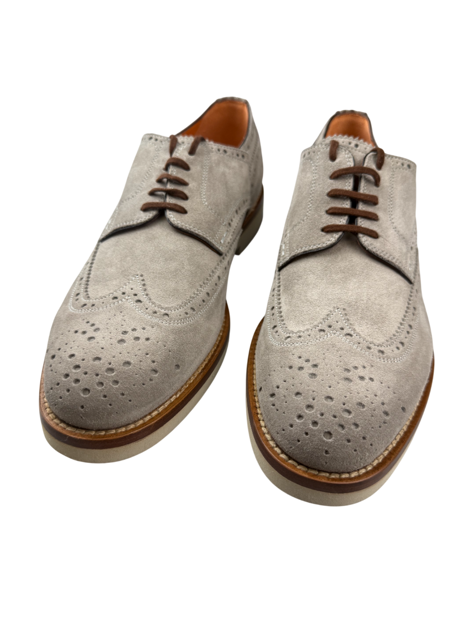 Scarpa Uomo Santoni - Derby Brogue Rondine