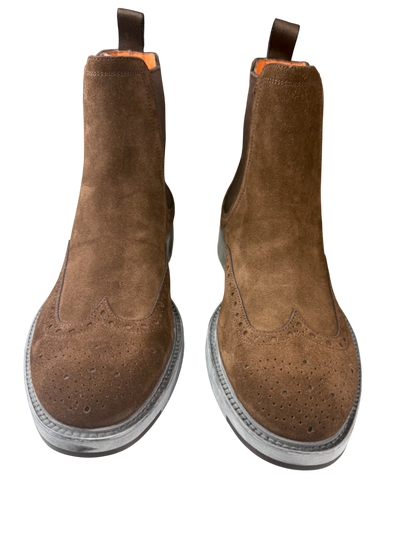 Scarpa Uomo Santoni - Stivaletto Brogue