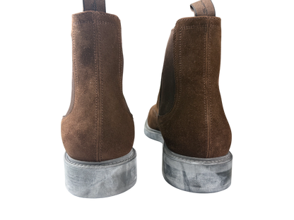 Scarpa Uomo Santoni - Stivaletto Brogue