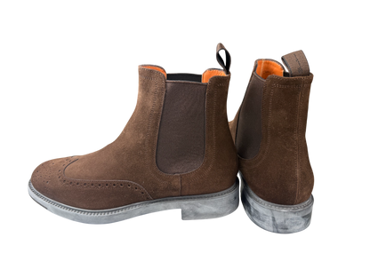 Scarpa Uomo Santoni - Stivaletto Brogue