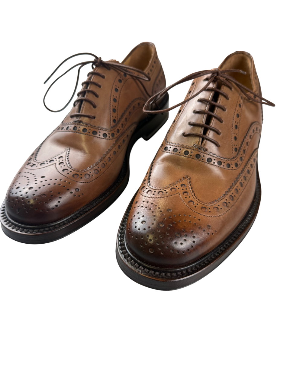 Scarpa Uomo Santoni - Derby Brogue Rondine