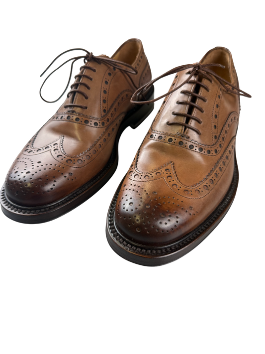 Scarpa Uomo Santoni - Derby Brogue Rondine