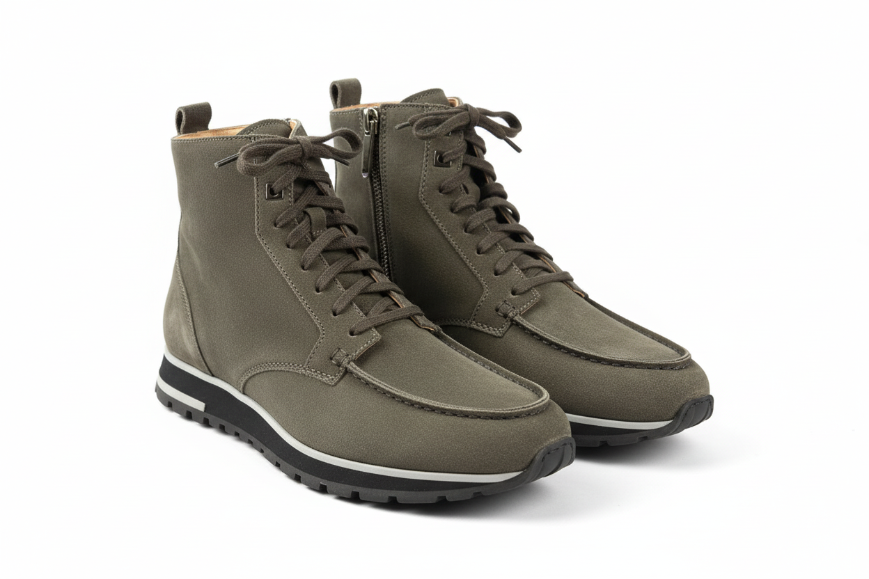 Scarpa Uomo Santoni - Scarponcino Stringato