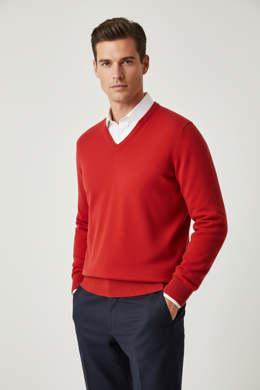 Maglia uomo La Fileria - Scollo a V