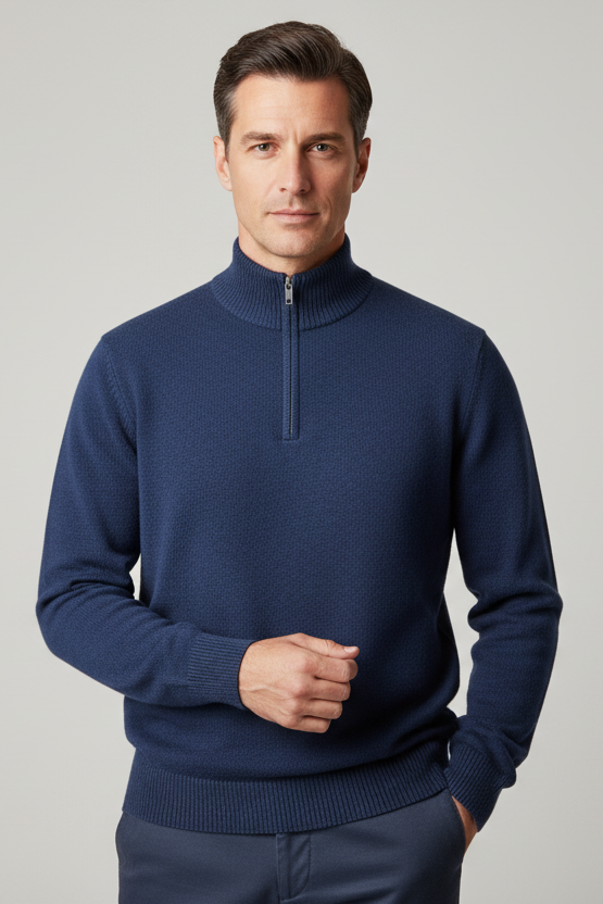 Maglia uomo Olper - Mezza Zip