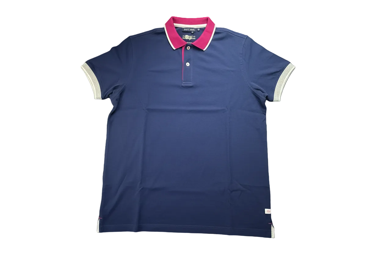 Polo Uomo Navy Blu - maniche corte