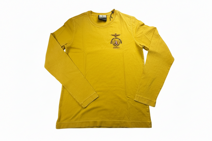 Maglia Girocollo Uomo Aeronautica Militare - 100% Cotone Made in Italy