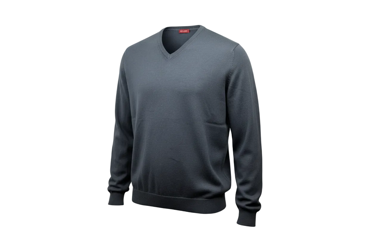 Maglia uomo Bramante - Scollo a V Colore Blu notte