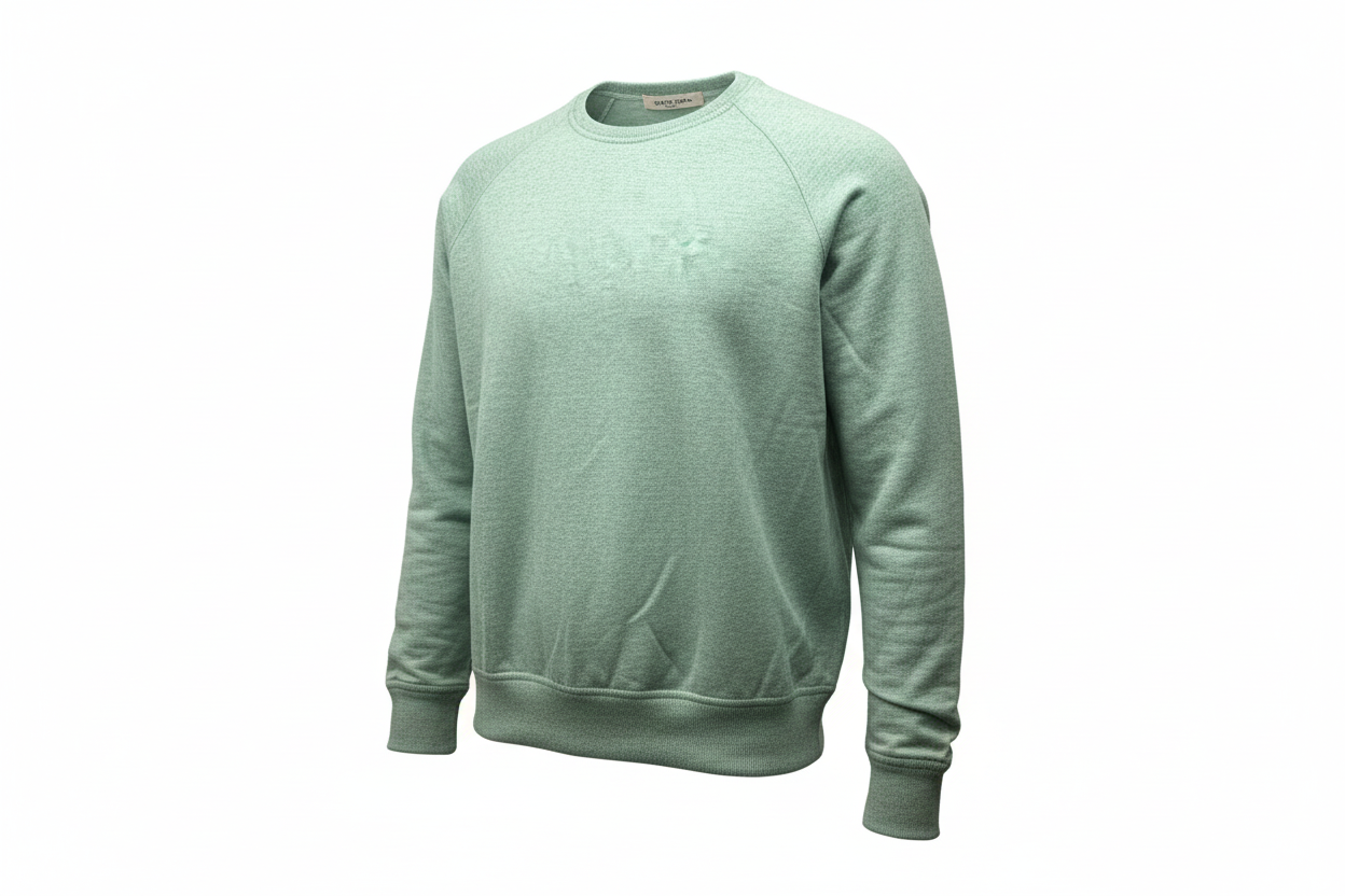 Maglia uomo La Fileria - Girocollo Verde acqua