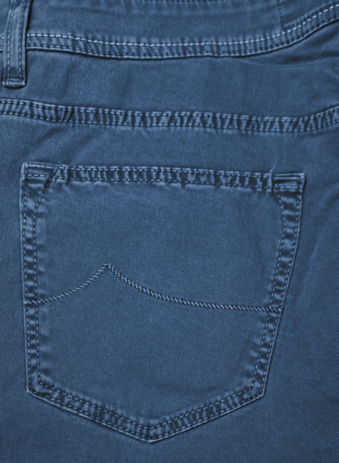 Pantalone Jacob Cohen PW622 Vintage cotone blu scuro - dettaglio fit - Made in Italy