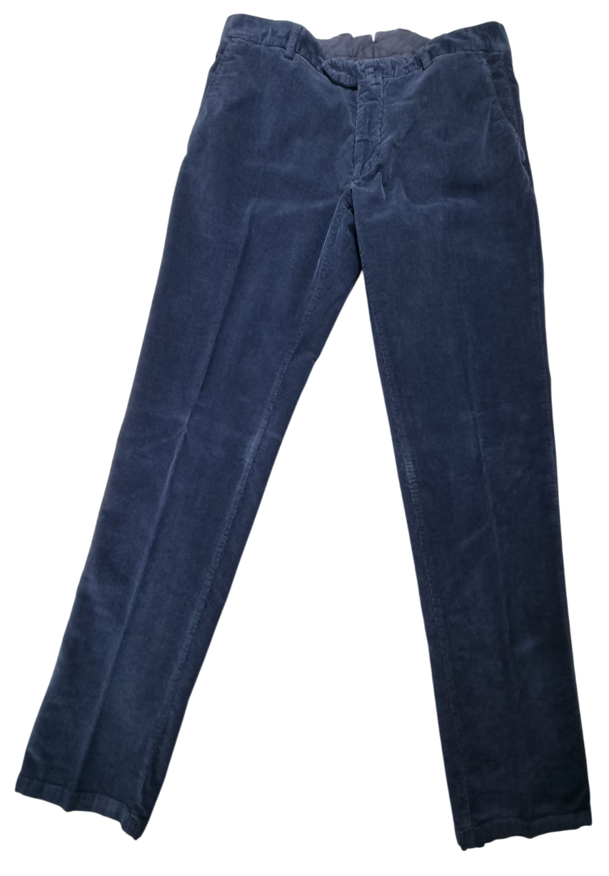 Abito uomo L.B.M. 1911 - Velluto rigato blu