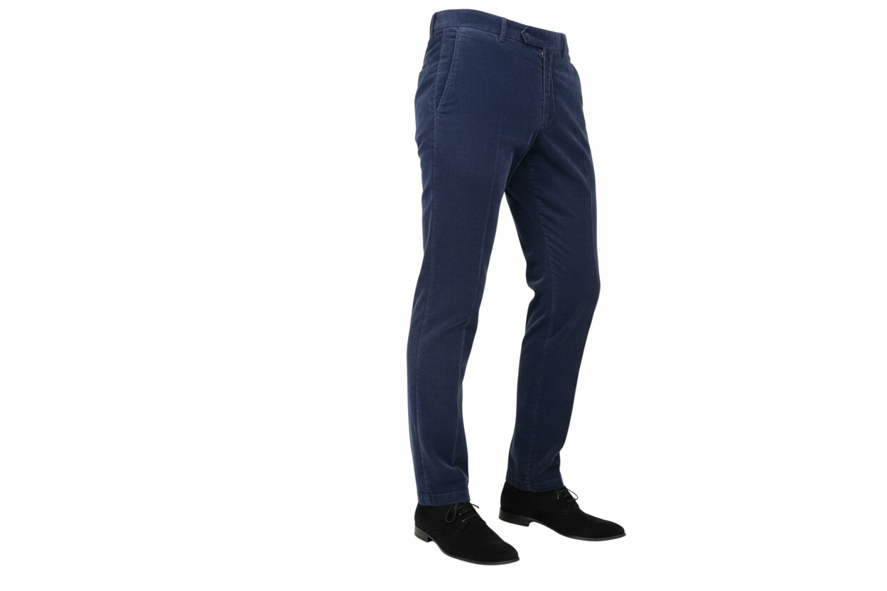 Abito uomo L.B.M. 1911 - Velluto rigato blu