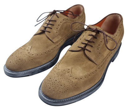 Scarpa Uomo Santoni - Derby Brogue Rondine