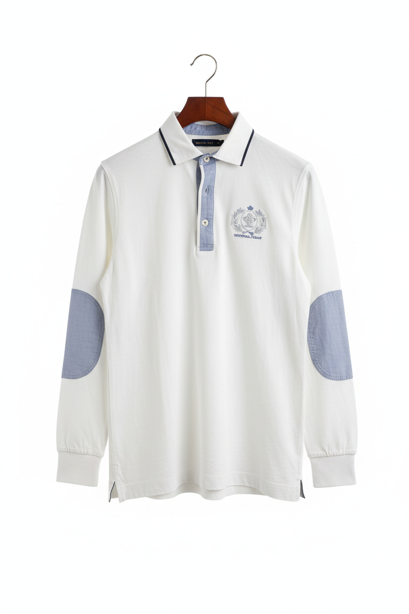 Polo uomo Etiqueta Negra - Bianco  100% cotone