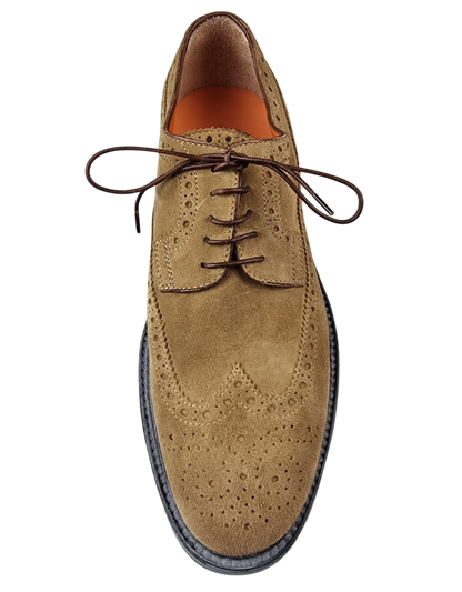 Scarpa Uomo Santoni - Derby Brogue Rondine
