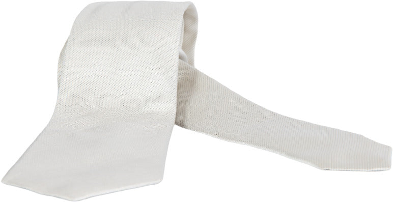 Cravatta uomo Altea in seta fantasia beige, elegante e raffinata, ideale come accessorio di moda maschile.