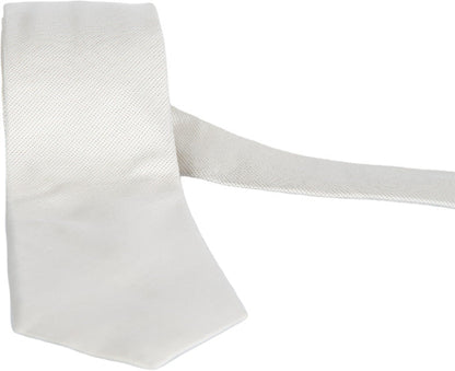 Cravatta uomo Altea in seta fantasia beige, elegante accessorio moda uomo con motivo distintivo.